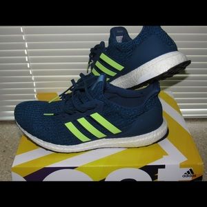Adidas Ultra Boost 4.0 Legend Marine Hi Res Yellow